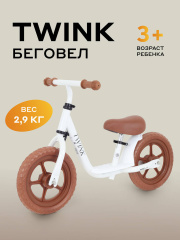 Беговел Mowbaby Twink White