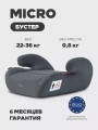Автокресло-бустер Rant Micro группа 3 (22-36 кг) grey