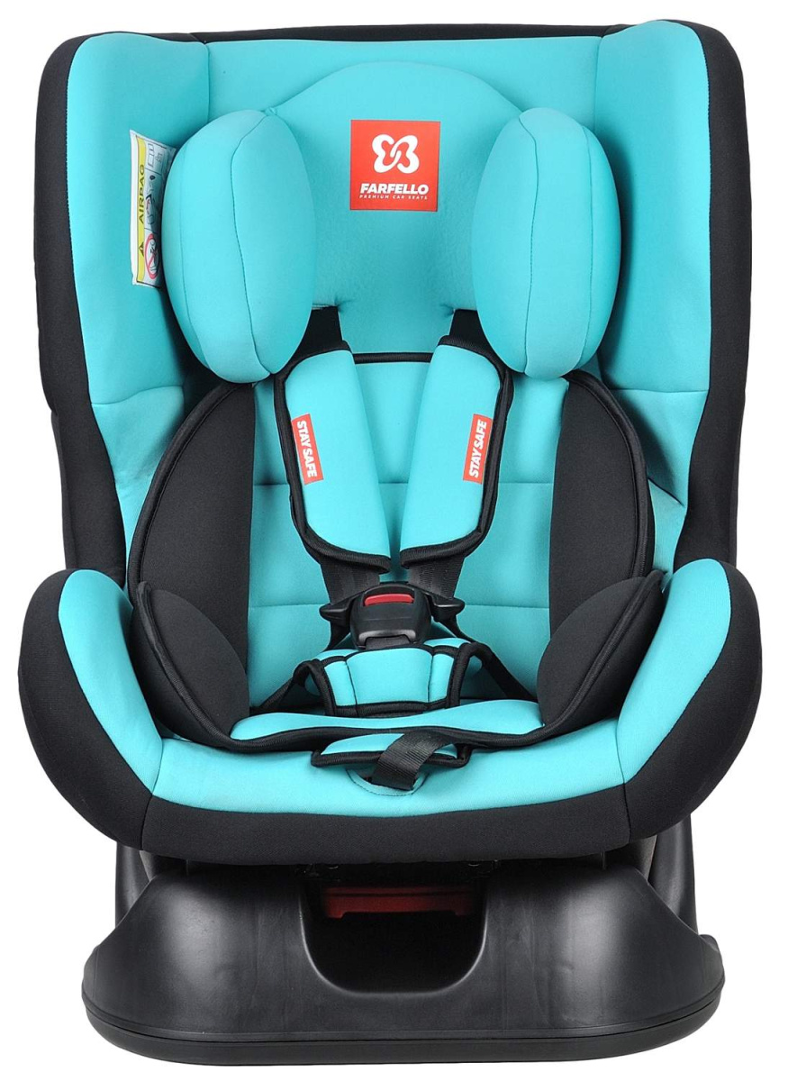 Автокресло детское Farfello GE-B Мятно-чёрный mint+black