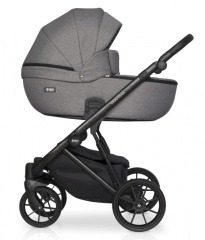 Коляска 3 в 1 Riko Basic Montana 04 темно-серый