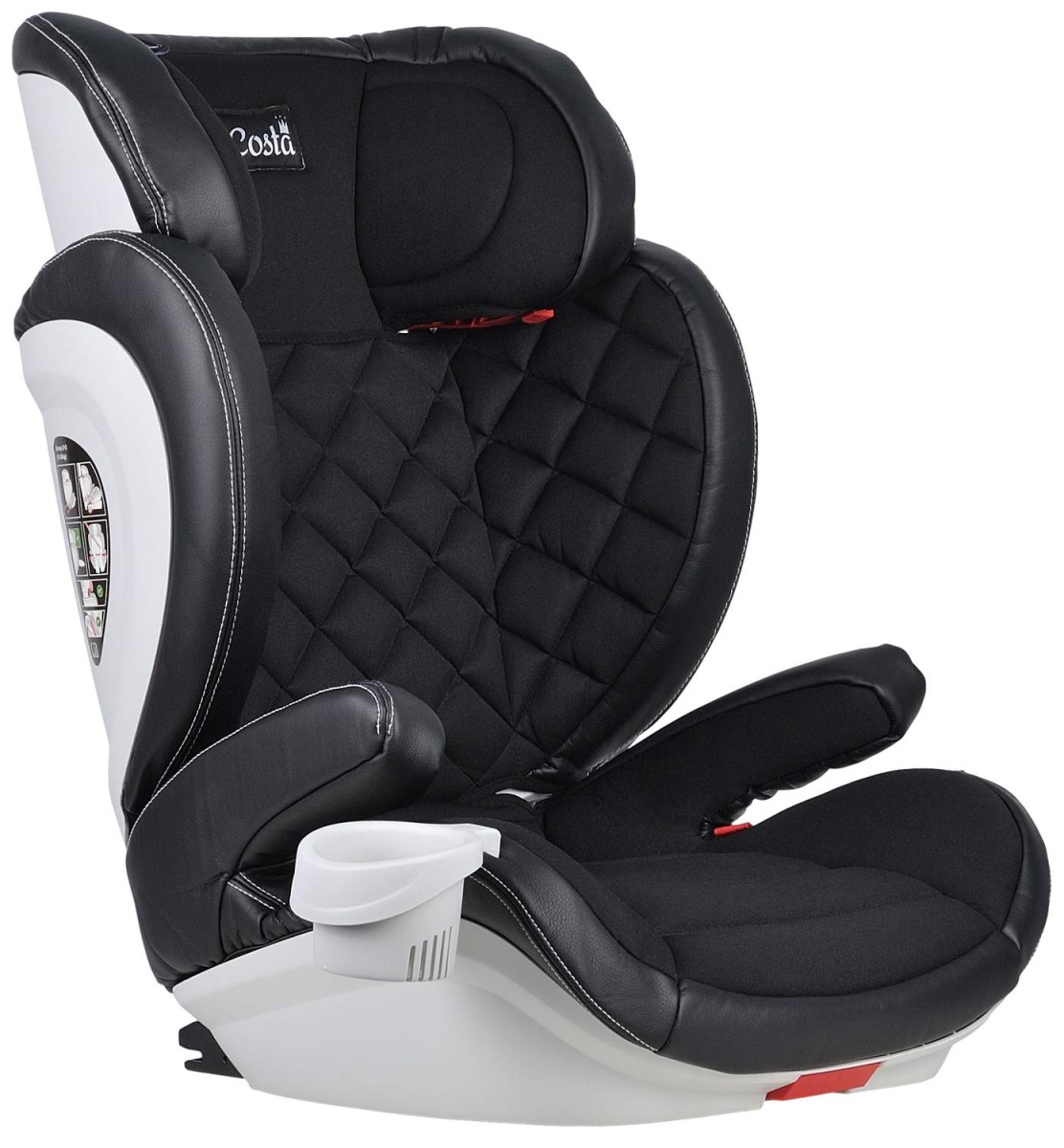 Автокресло детское Farfello CS-004 чёрный black YB802A-b