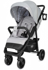 Коляска прогулочная Mowbaby Ride RA082 Silver. Цвет: Серый