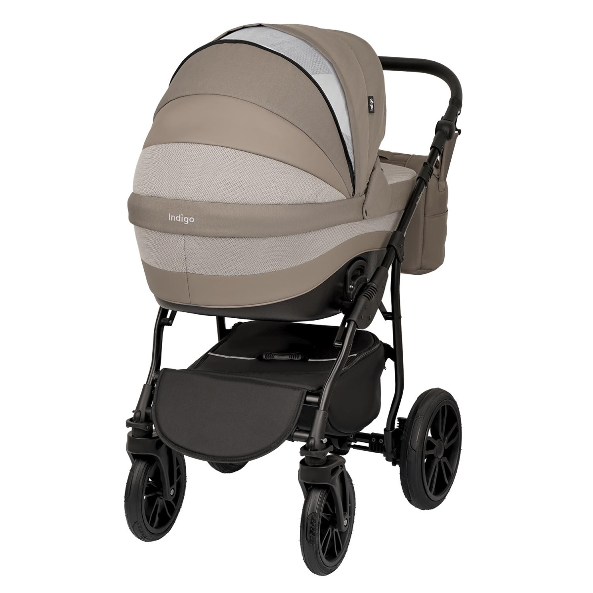 Коляска 2 в 1 Indigo, In 05 (Коричневый)