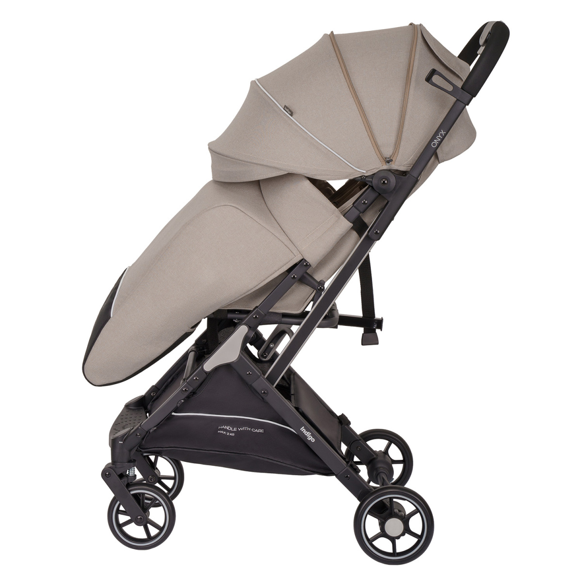 Коляска прогулочная Indigo ONYX бежевый