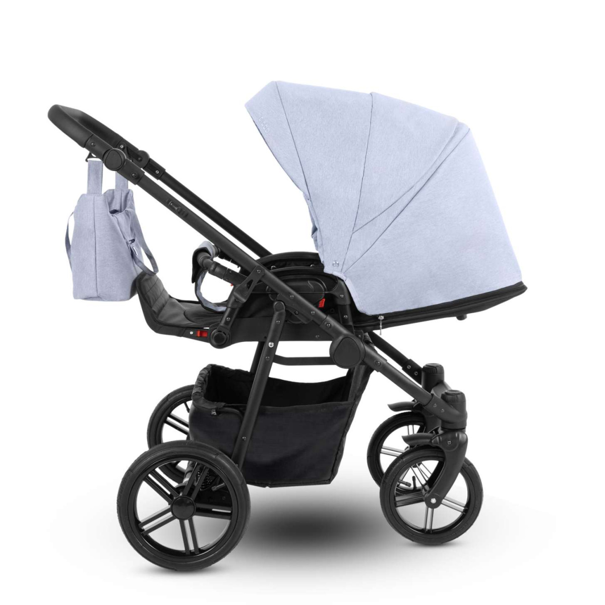 Коляска Camarelo Picco 2 в 1 голубой меланж