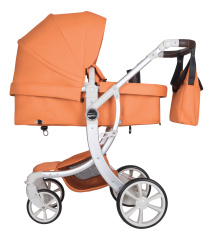 Коляска трансформер Farfello Aimile Original New Pearl (Коралловая Роза NDP-6)