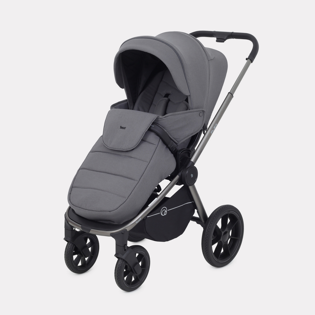 Коляска 3 в 1 RANT FLEX PRO 2023 RA075 GREY