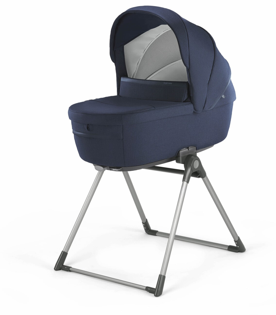 Коляска 3 в 1 Inglesina Aptica с подставкой под люльку Stand Up, Portland Blue