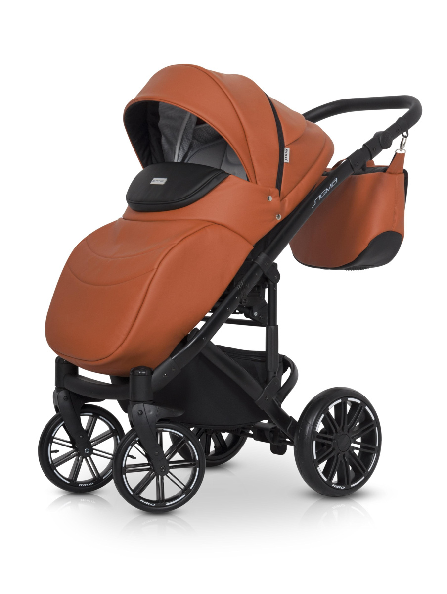 Коляска 2 в 1 Riko Sigma 04 коричневый