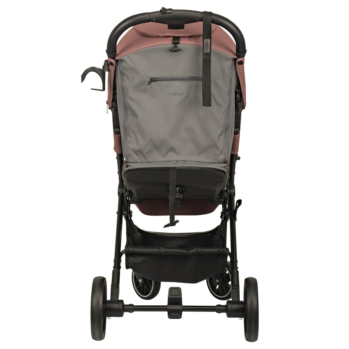 Коляска прогулочная Indigo SKIP розовый