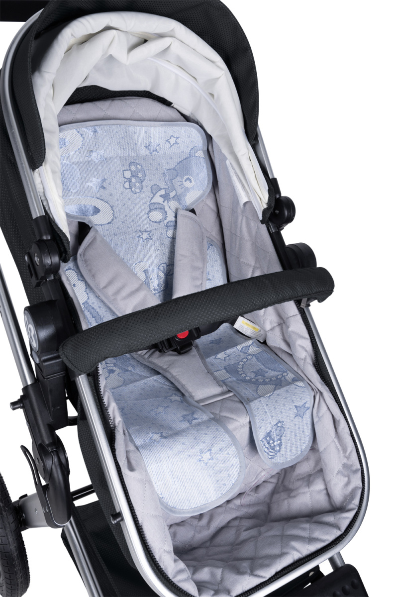 Коляска трансформер Farfello Diamond All-season (Насыщенный Черный)