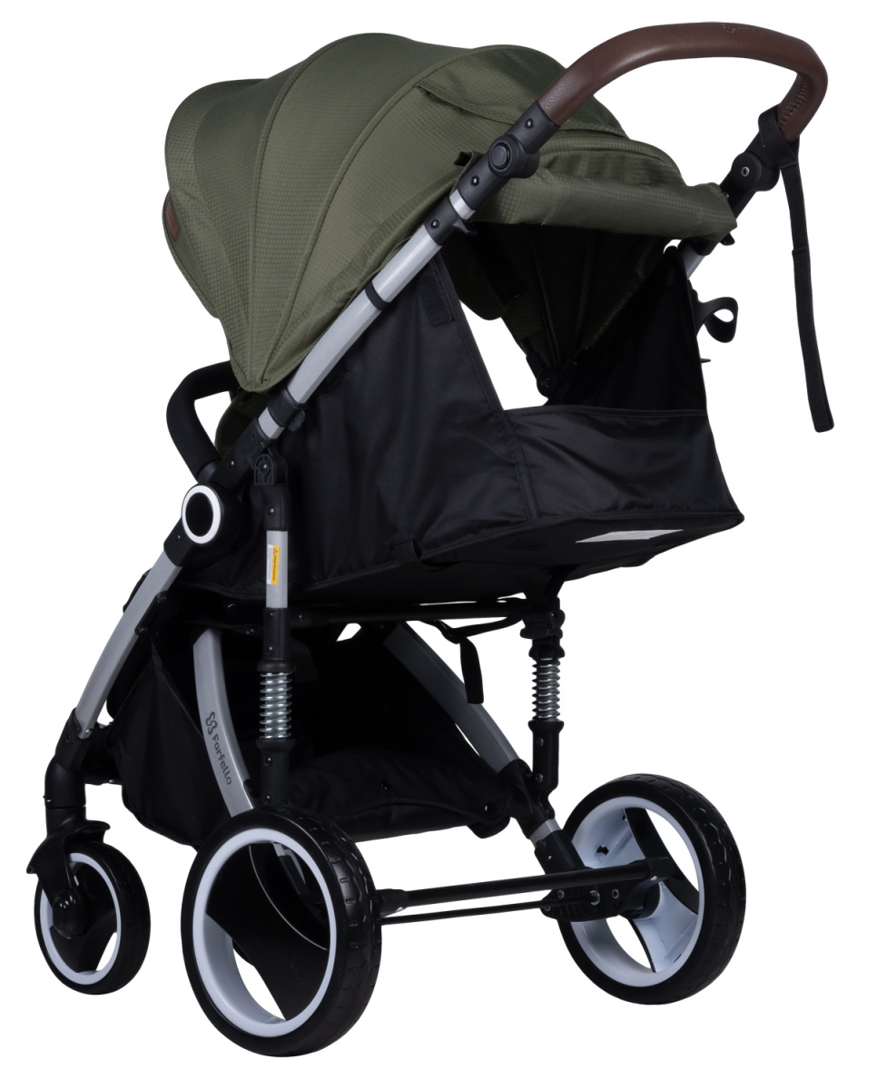 Коляска детская прогулочная Farfello Bino Angel Plus (Khaki/ хаки)