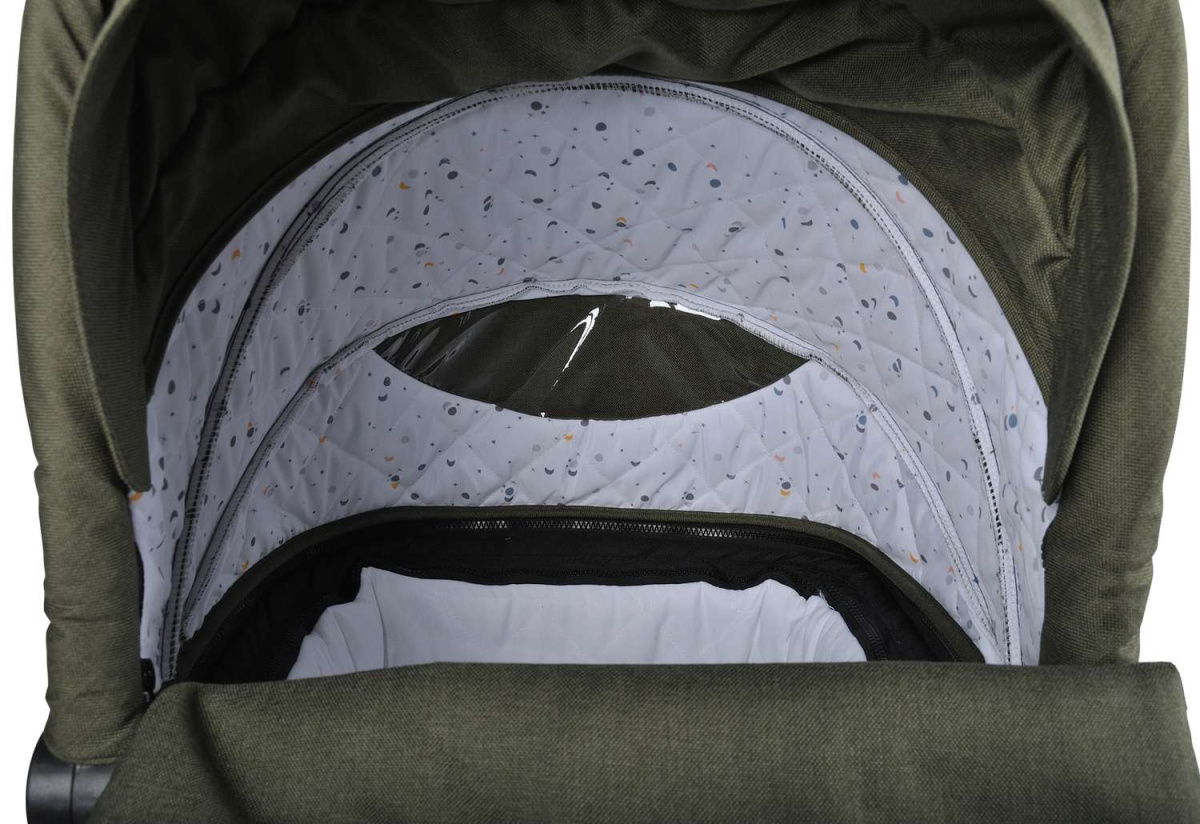 Коляска модульная 2 в 1 Farfello Cloud Baby CB (CB-11 Хаки)