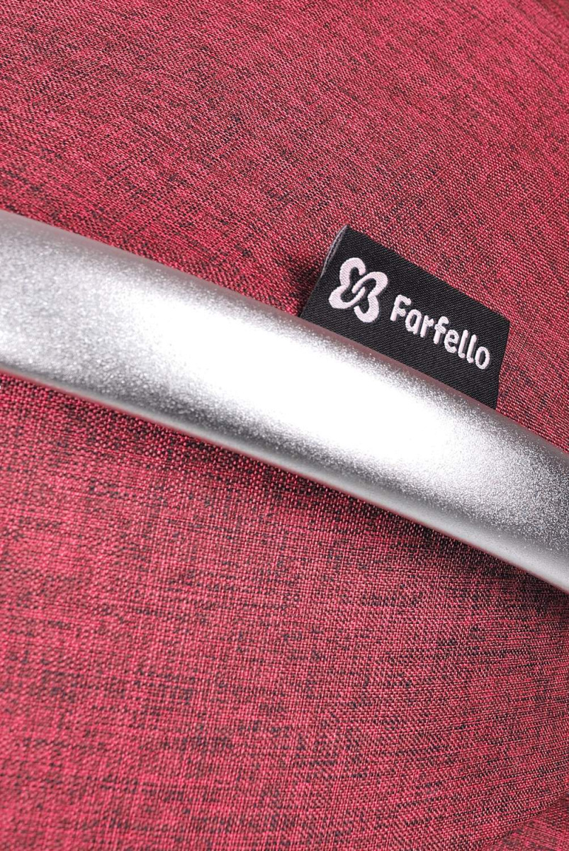 Коляска трансформер Farfello Pristina (Рубиновый PS-13)