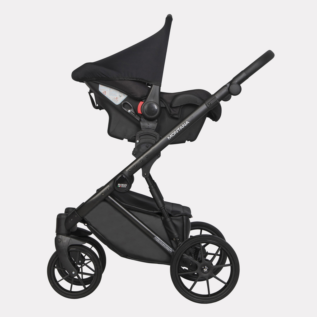 Коляска 3 в 1 Riko Basic Montana Ecco 18 CARAMEL