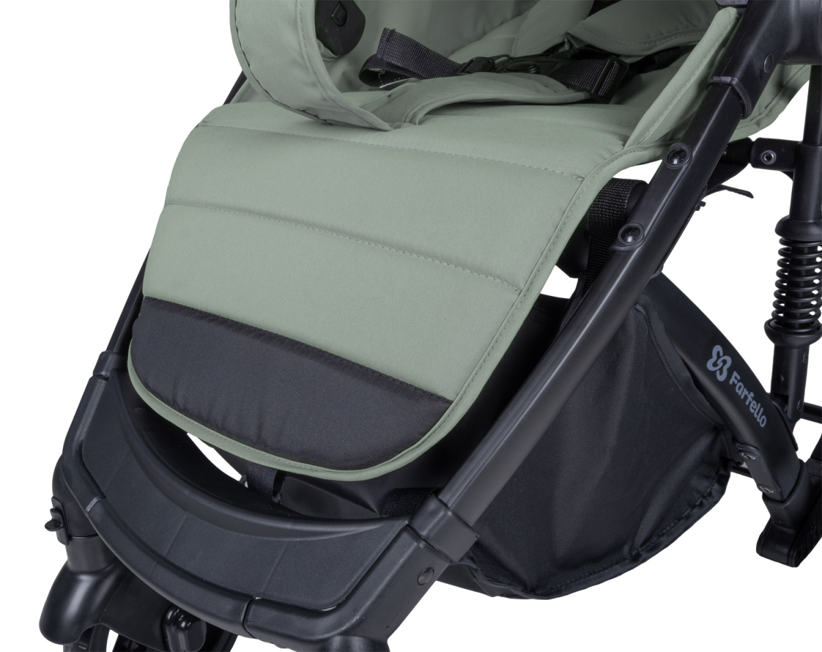 Коляска детская прогулочная Farfello Bino Angel Plus (Olive/Оливковый)