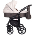 Коляска 3 в 1 Rant Dream 05 коричневый-бежевый
