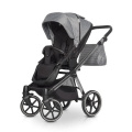 Коляска 3 в 1 Riko Qubus 01 серый