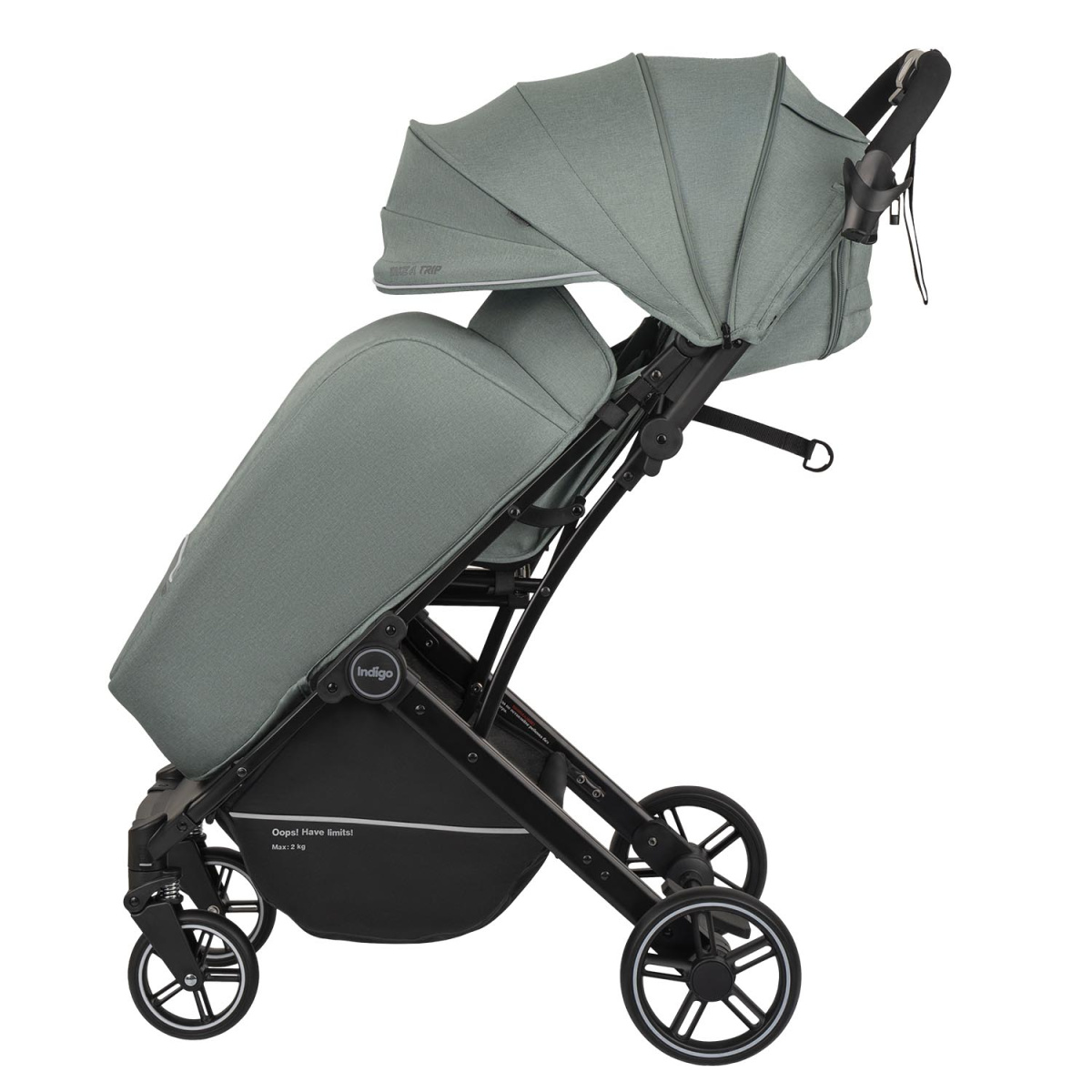 Коляска прогулочная Indigo TRIP зеленый