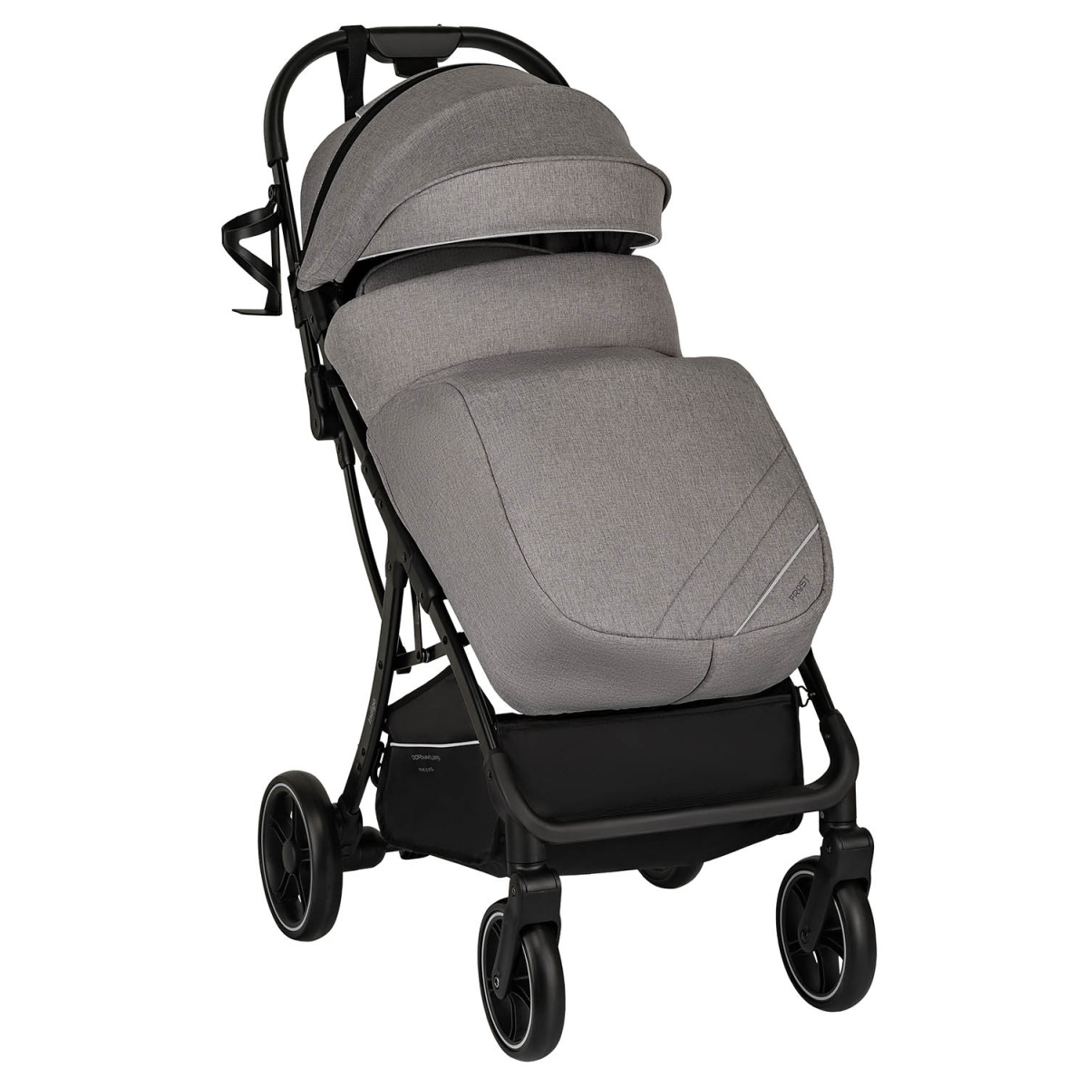 Коляска прогулочная Indigo FROST серый