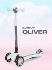 Самокат 3-х колесный Mowbaby Oliver Cream
