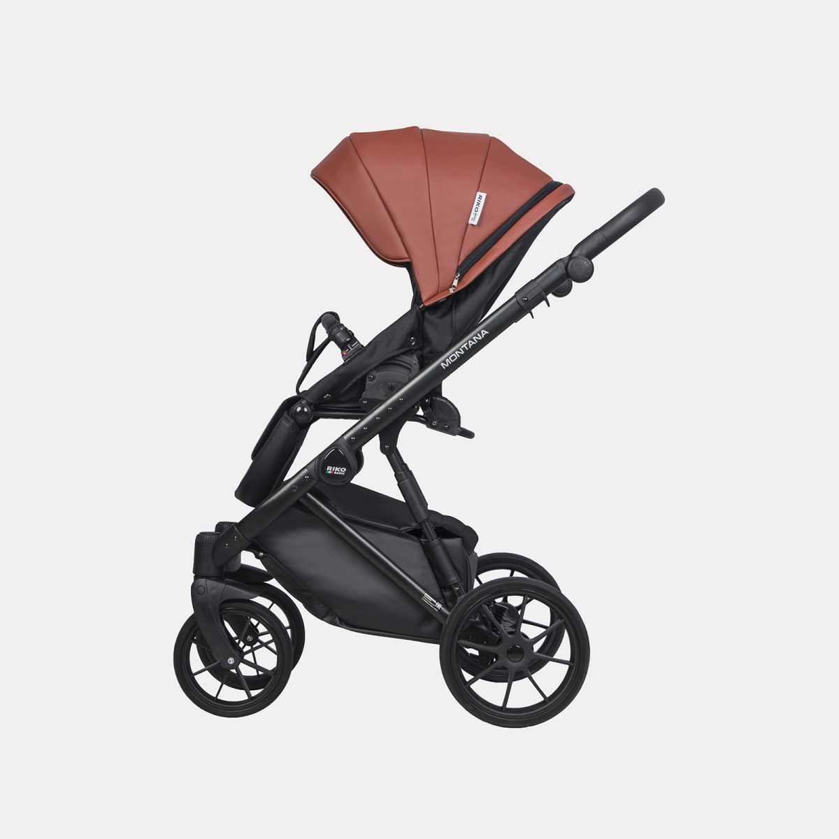 Коляска 3 в 1 Riko Basic Montana Ecco 17 MAROON