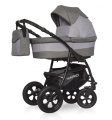 Коляска 2 в 1 Riko Basic Mario 10 серый