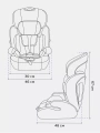 Автокресло Rant Basic Spark Next группа 1/2/3 (9-36 кг) Beige