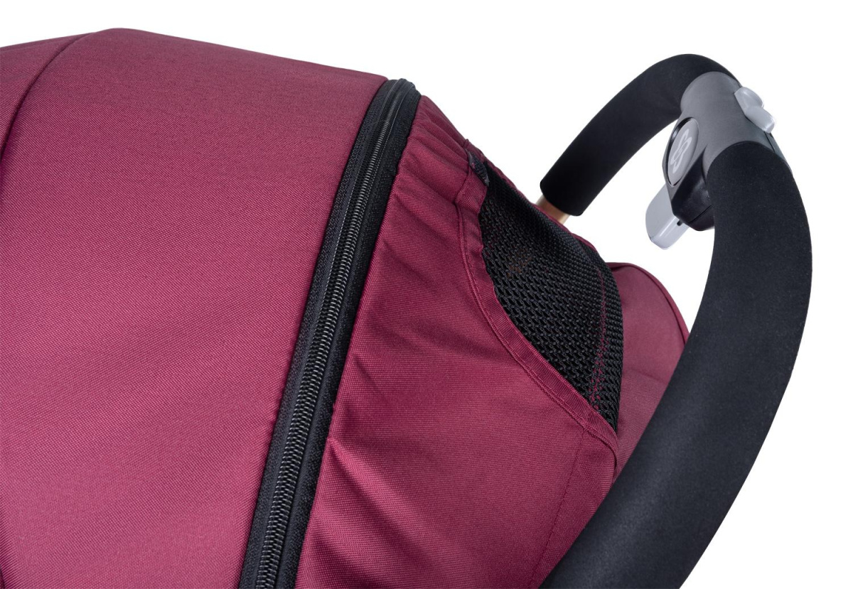 Коляска детская прогулочная Farfello Comfy Go (Cherry/ Вишня (золото) CG-66)