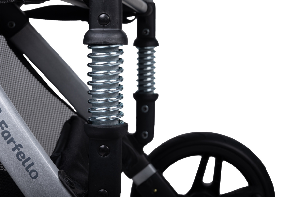 Коляска детская прогулочная Farfello Bino Angel Comfort (Rich black / Черный)