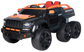 Джип электромобиль Farfello TR6628 Черно-оранжевый Black-orange