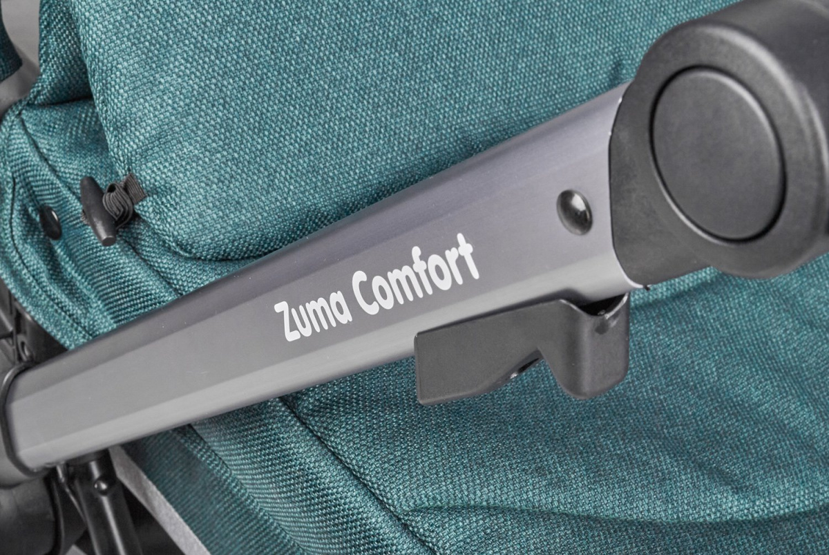 Коляска модульная 2 в 1 Farfello Zuma Duo Comfort (ZDC-12 Изумрудный)
