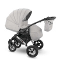 Коляска Camarelo Sevilla XSE 2 в 1 светло-серый меланж