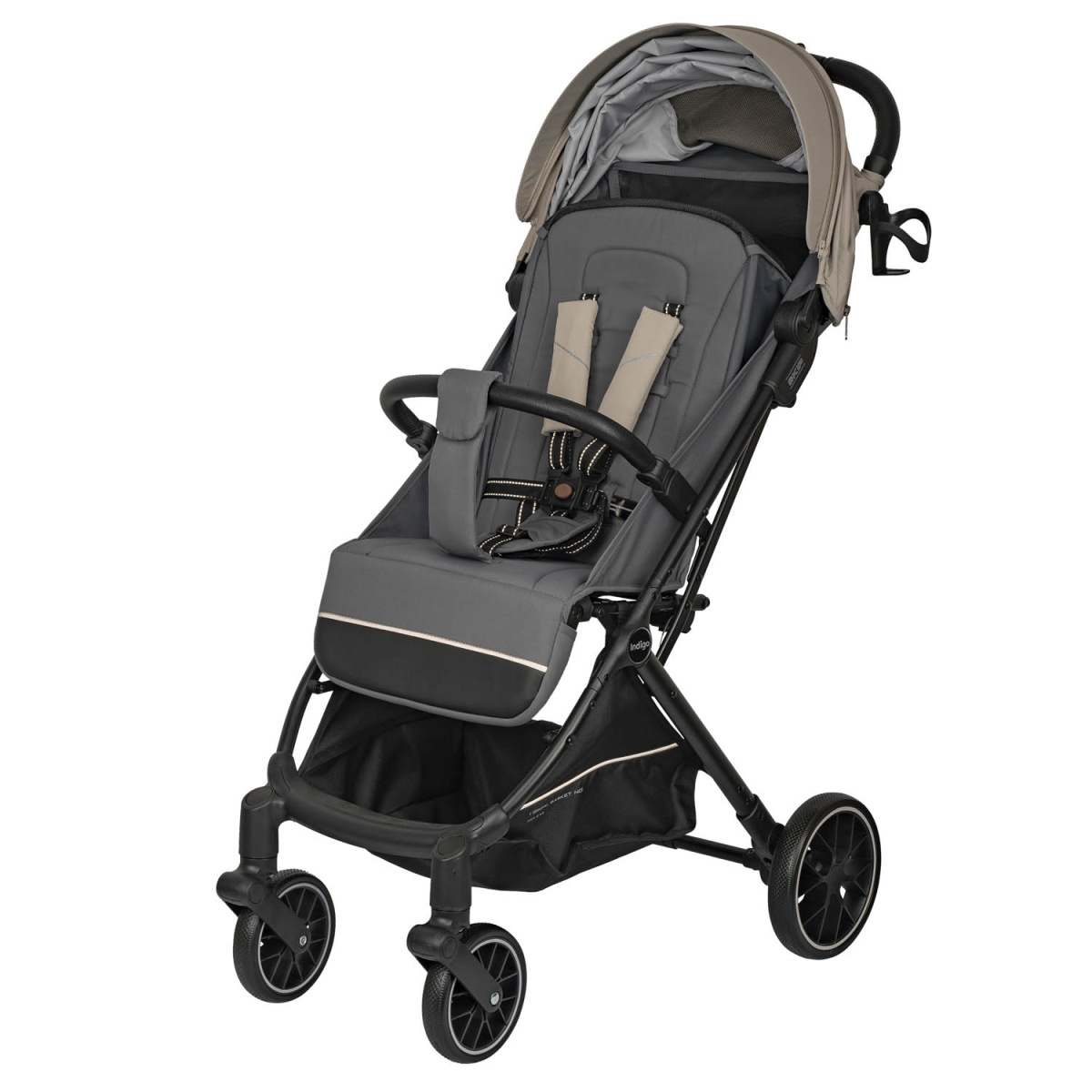 Коляска прогулочная Indigo SKIP бежевый