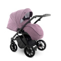 Коляска Camarelo Zeo 3 в 1 экокожа сиреневый меланж