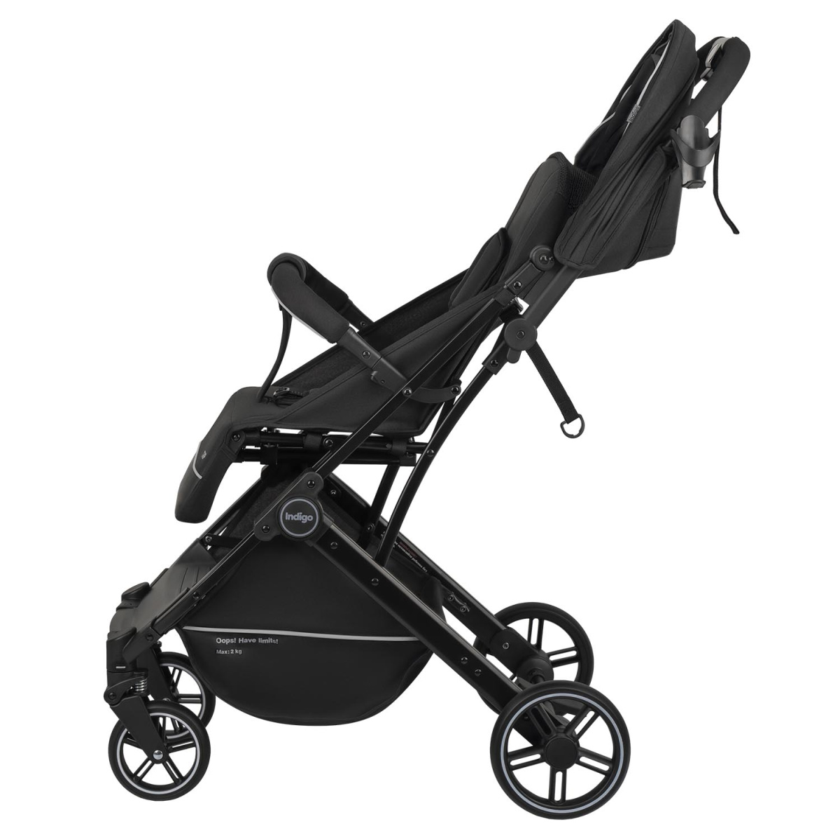 Коляска прогулочная Indigo TRIP черный