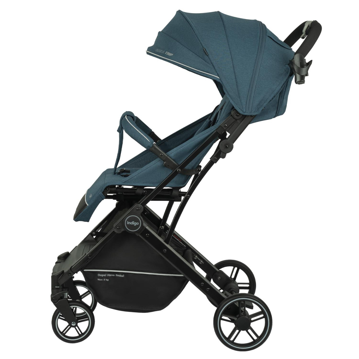 Коляска прогулочная Indigo TRIP синий