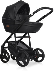 Коляска 3 в 1 Riko Basic Aicon Ecco 01 черный