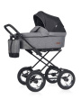 Коляска 2 в 1 RIKO BASIC BELLA LUX CLASSIC 01 темно-серый
