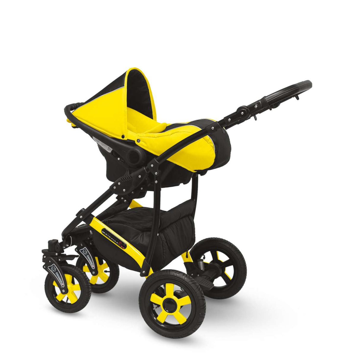 Коляска Camarelo Sevilla WXSE 3 в 1 желтый