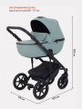 Коляска 2 в 1 Mowbaby Opus Pine green
