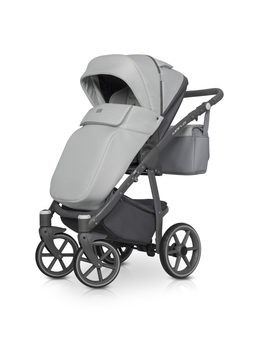 Коляска 2 в 1 Riko Marla 03 серый