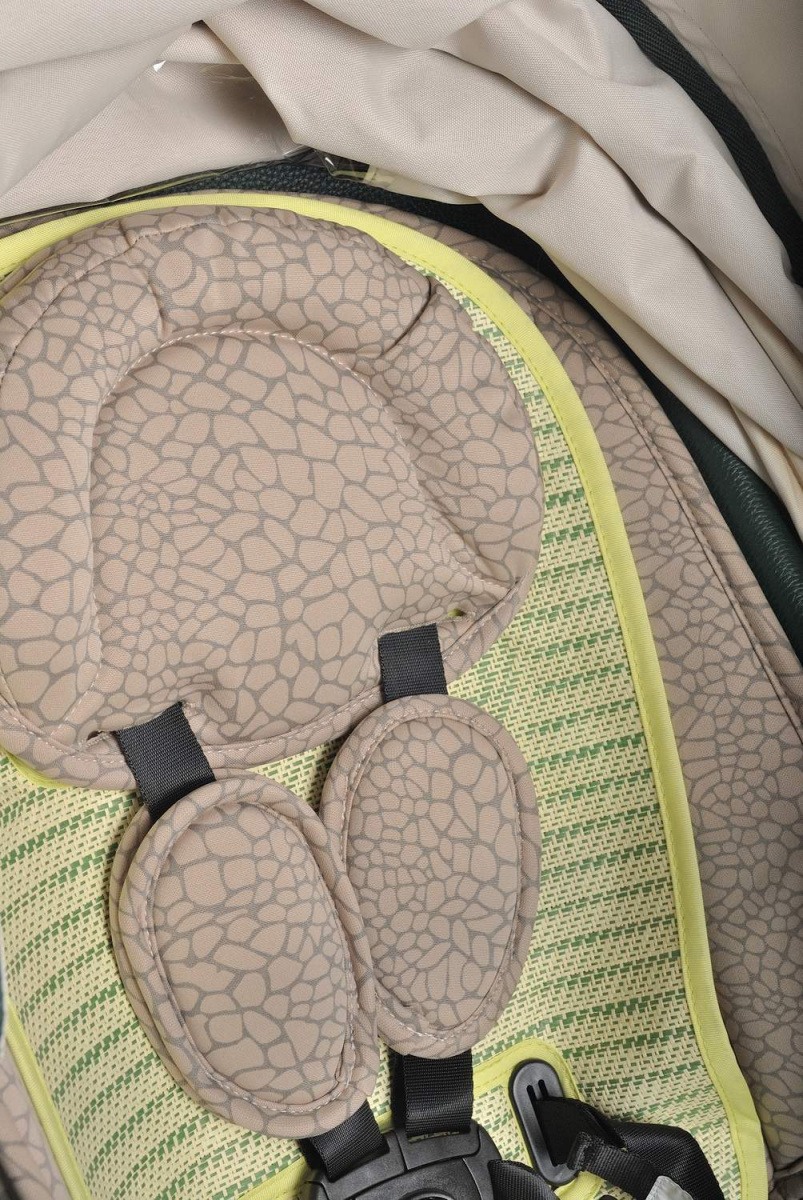 Коляска  2в1 Farfello Hot mama (Вечнозеленый)