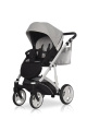 Коляска 2 в 1 Riko Basic Aicon 01 серо-белый