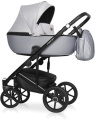 Коляска 3 в 1 Riko Basic Ozon Shine 03 серый