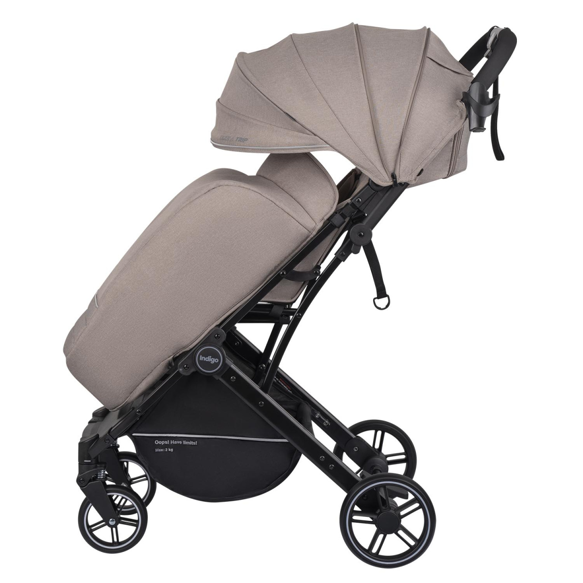 Коляска прогулочная Indigo TRIP бежевый