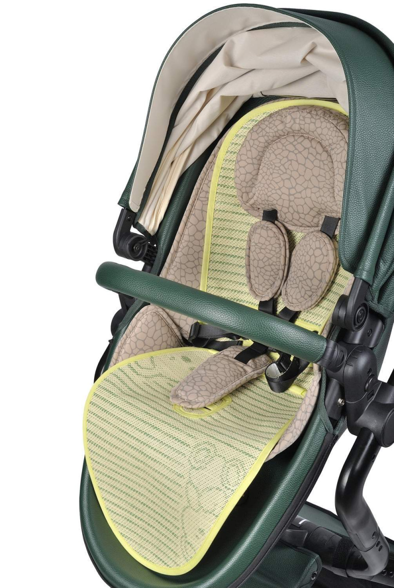 Коляска  2в1 Farfello Hot mama (Вечнозеленый)