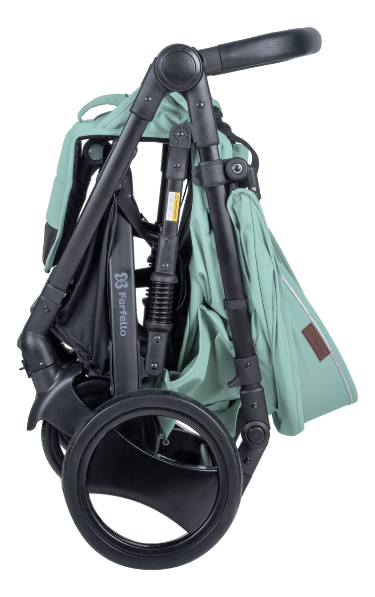 Коляска детская прогулочная Farfello Bino Angel Plus (Mint/Мятный)