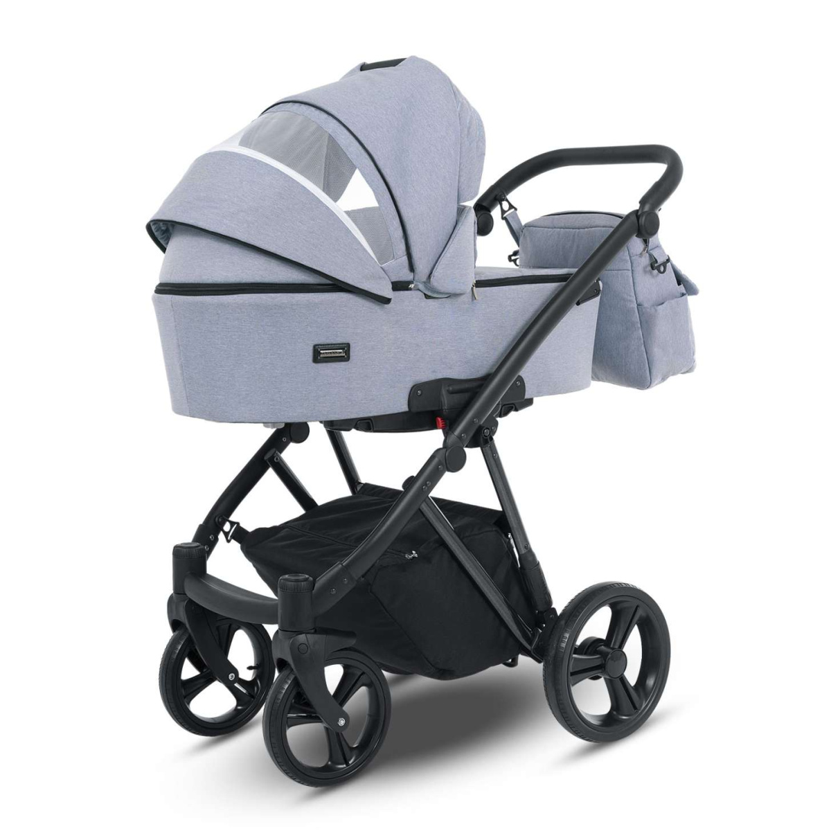 Коляска Camarelo Faro 2 в 1 голубой меланж