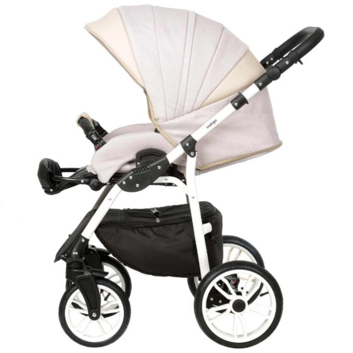 Коляска 2 в 1 Indigo, In 01 (Бежевый)